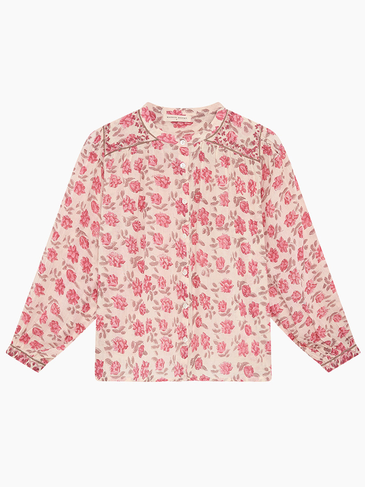 Maison Hotel Lennox Blouse Gordon Roses Pink