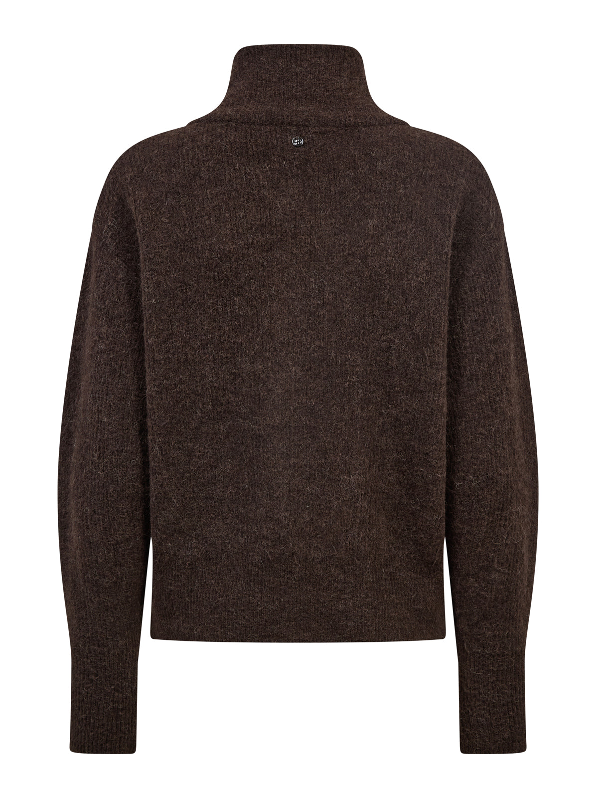 Mos Mosh MMThora Zip Cardigan Delicioso Brown