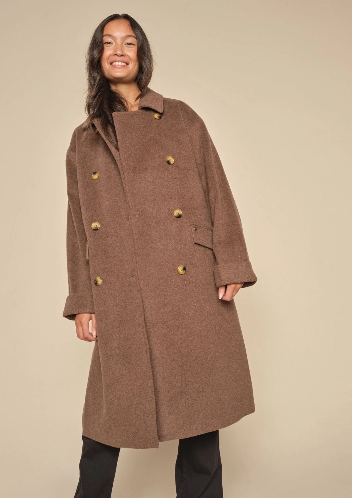 Mos Mosh MMVenice Wool Coat Rain Drum