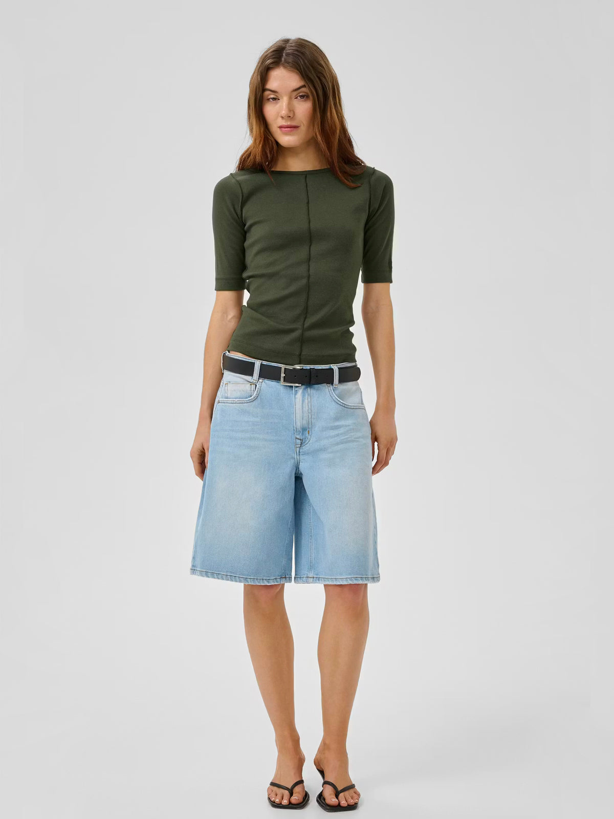 My Essential Wardrobe MandyMW T-Shirt Forest Night Green