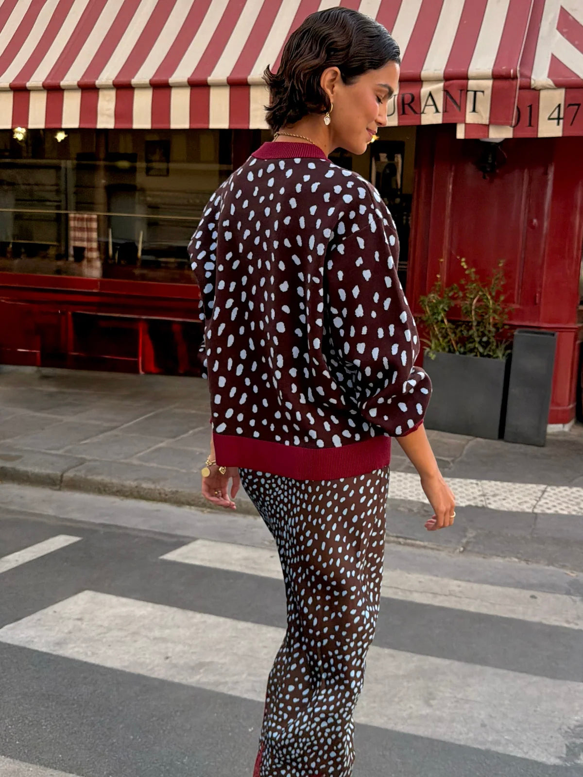 Never Fully Dressed Chocolate Deer Cardigan
