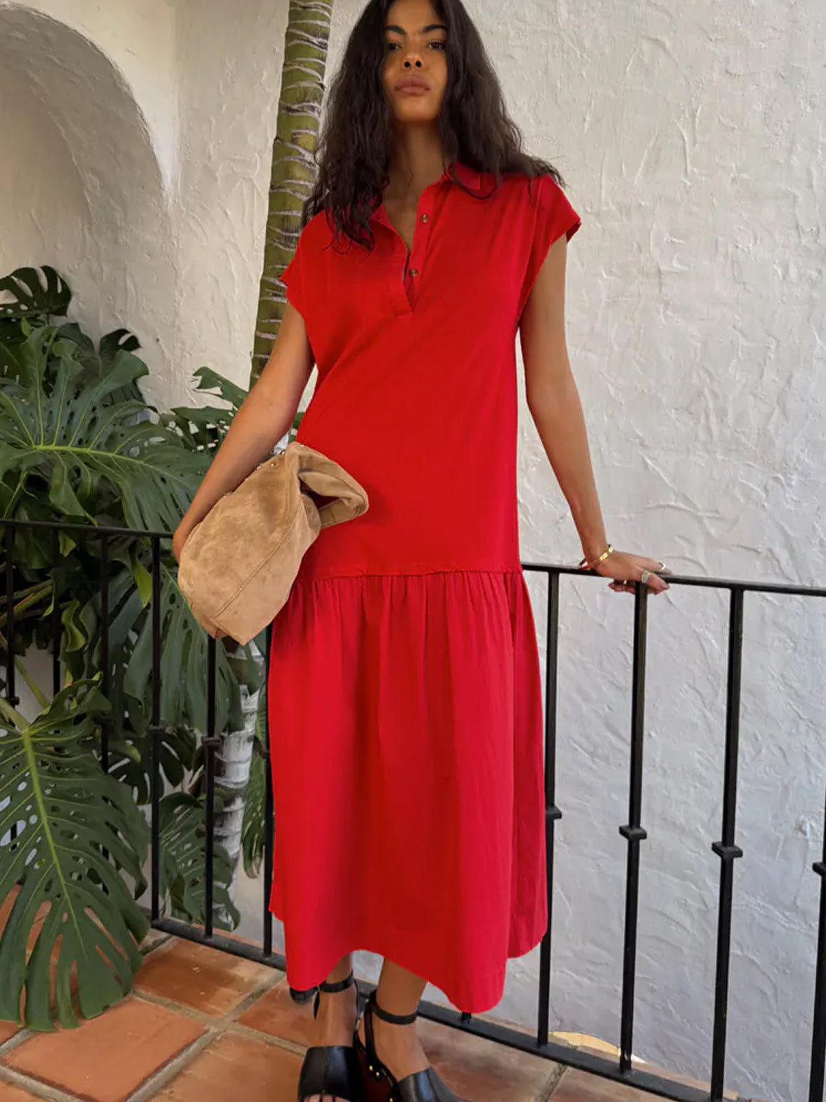 Never Fully Dressed Red Darcy Dress