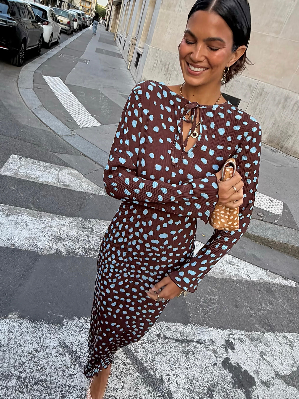 Never Fully Dressed Chocolate Deer Gaia Dress