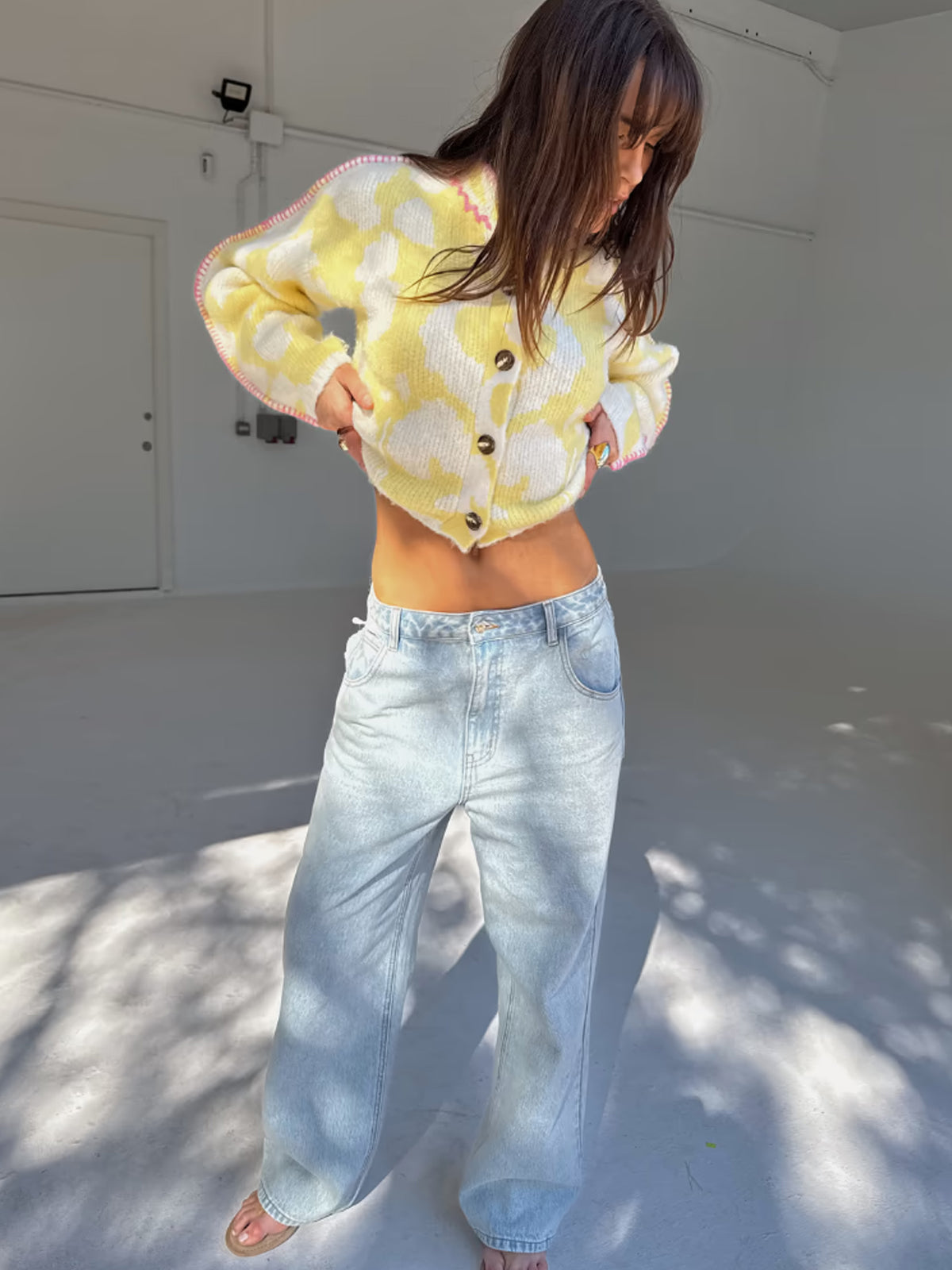 Never Fully Dressed Yellow Zizi Cardigan