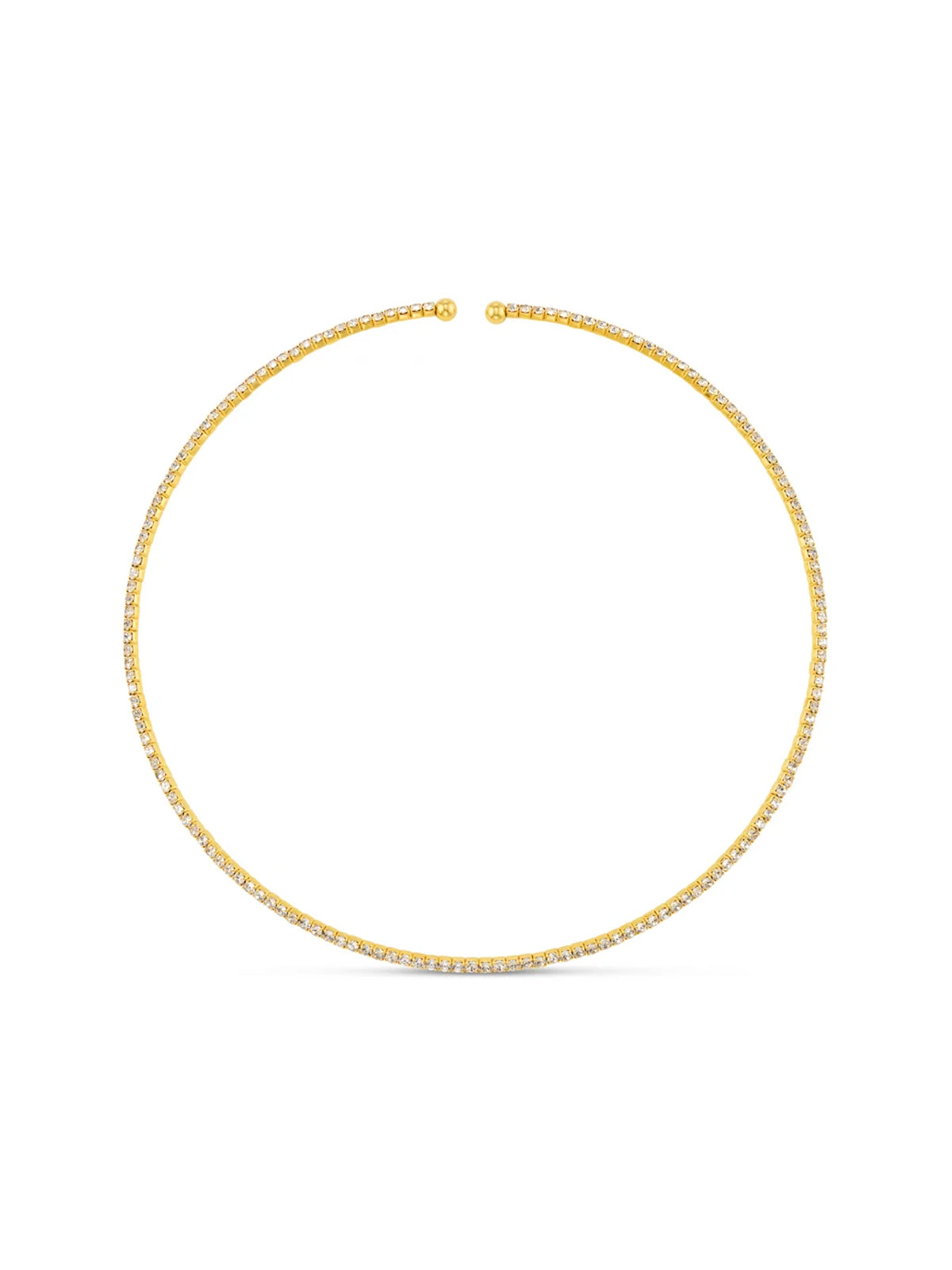 Orelia Crystal Choker Necklace
