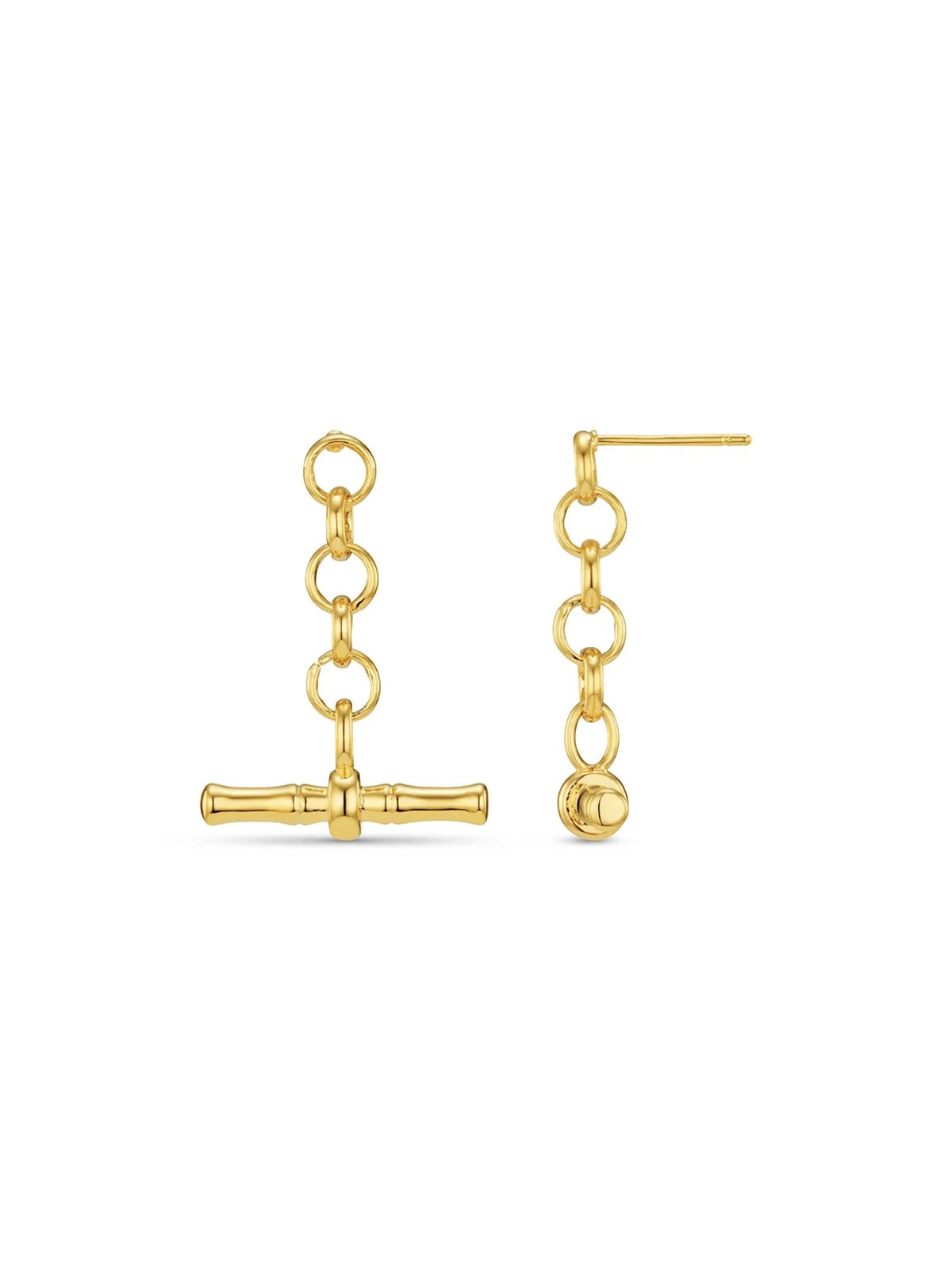 Orelia T-Bar Drop Earrings