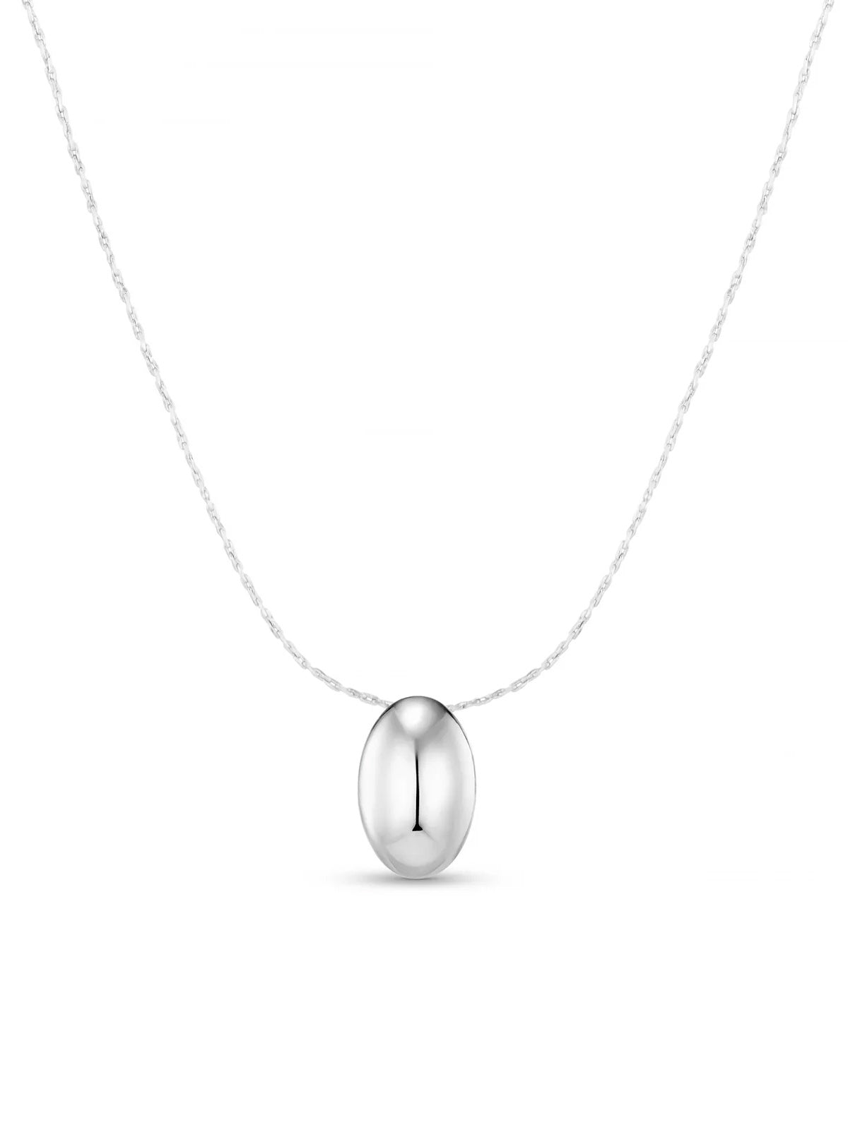 Orelia Polished Drop Chain Necklace