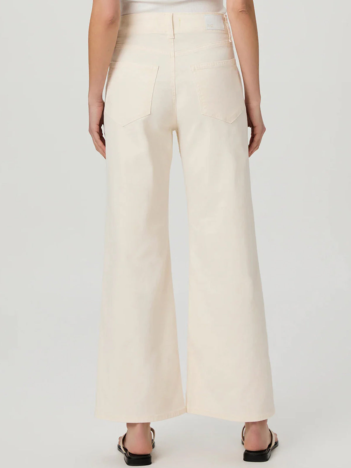 Paige Ari Wide Leg Pant Quartz Sand