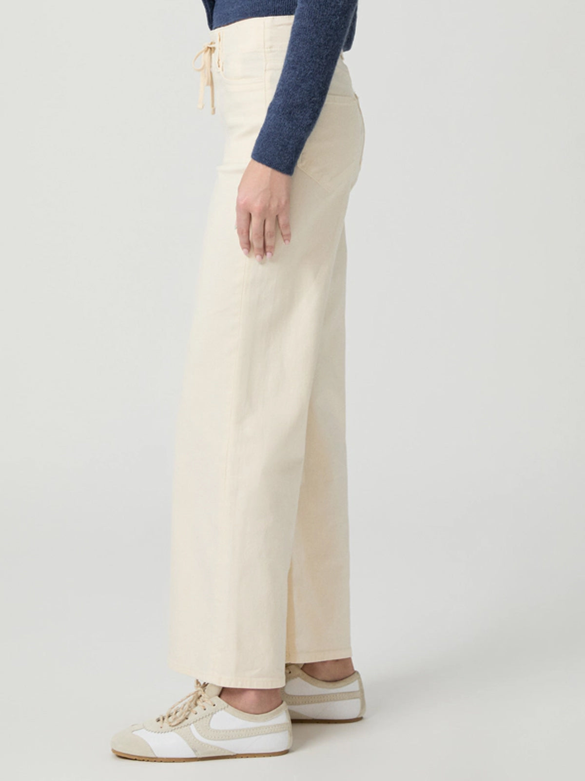 Paige Ari Wide Leg Pant Quartz Sand