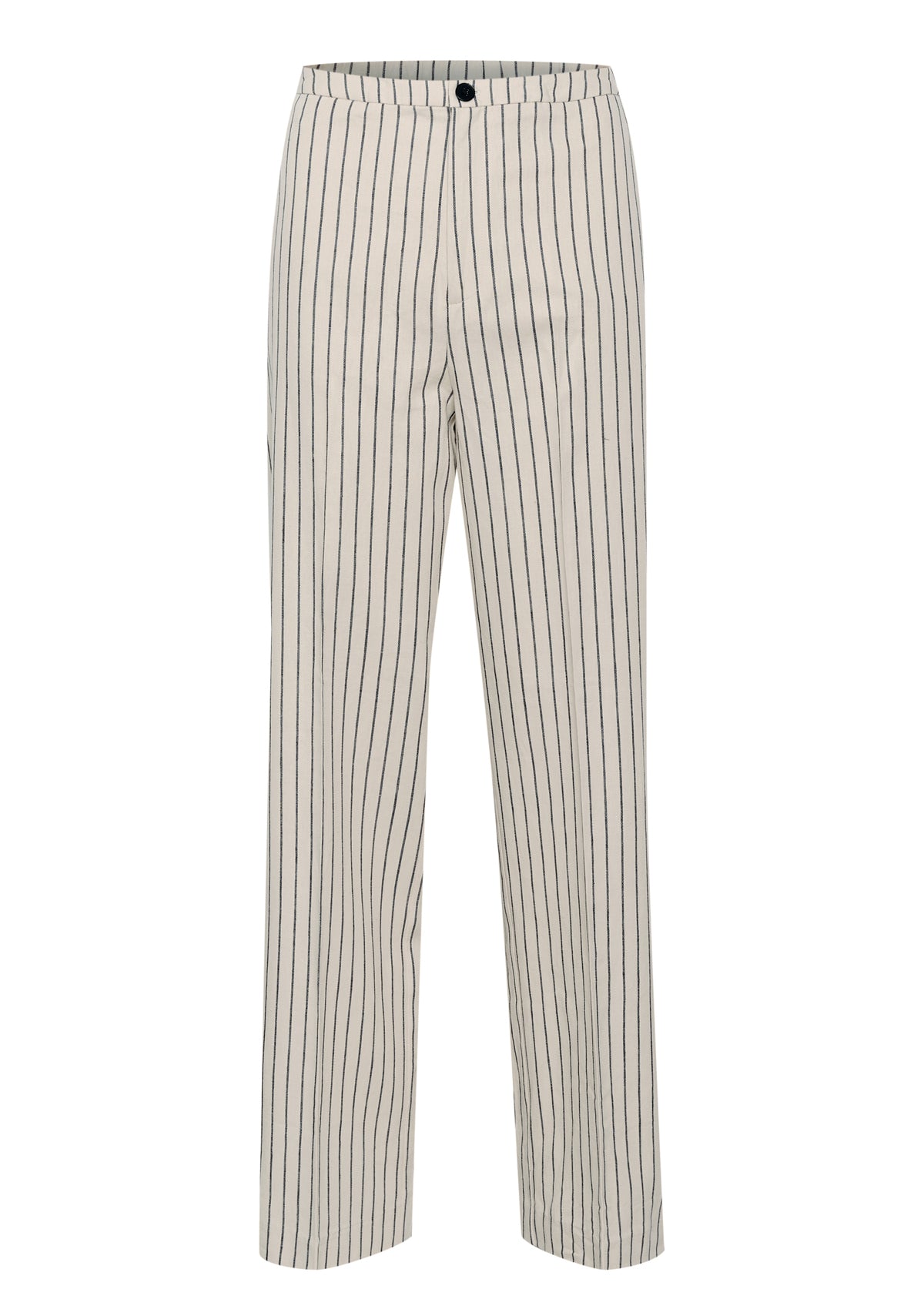 Part Two Eleana Trousers Navy Stripe