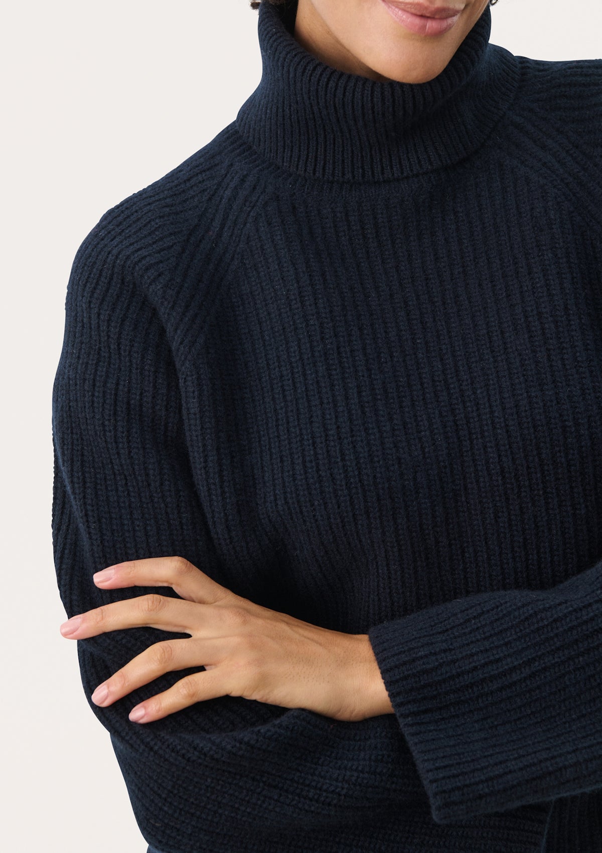 Part Two LexaPW Pullover Dark Navy