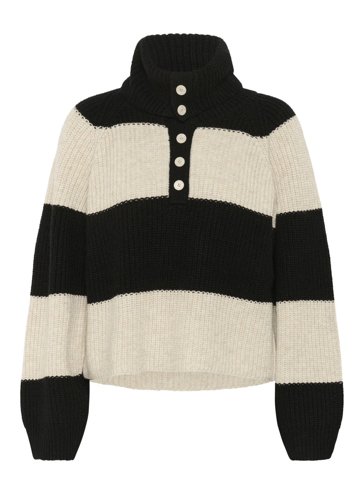 Part Two SimraPW Pullover French Oak & Black