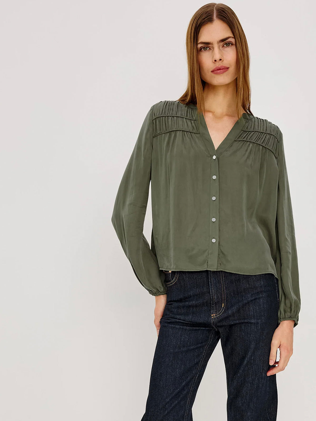 Rails Cadence Shirt Washed Olive