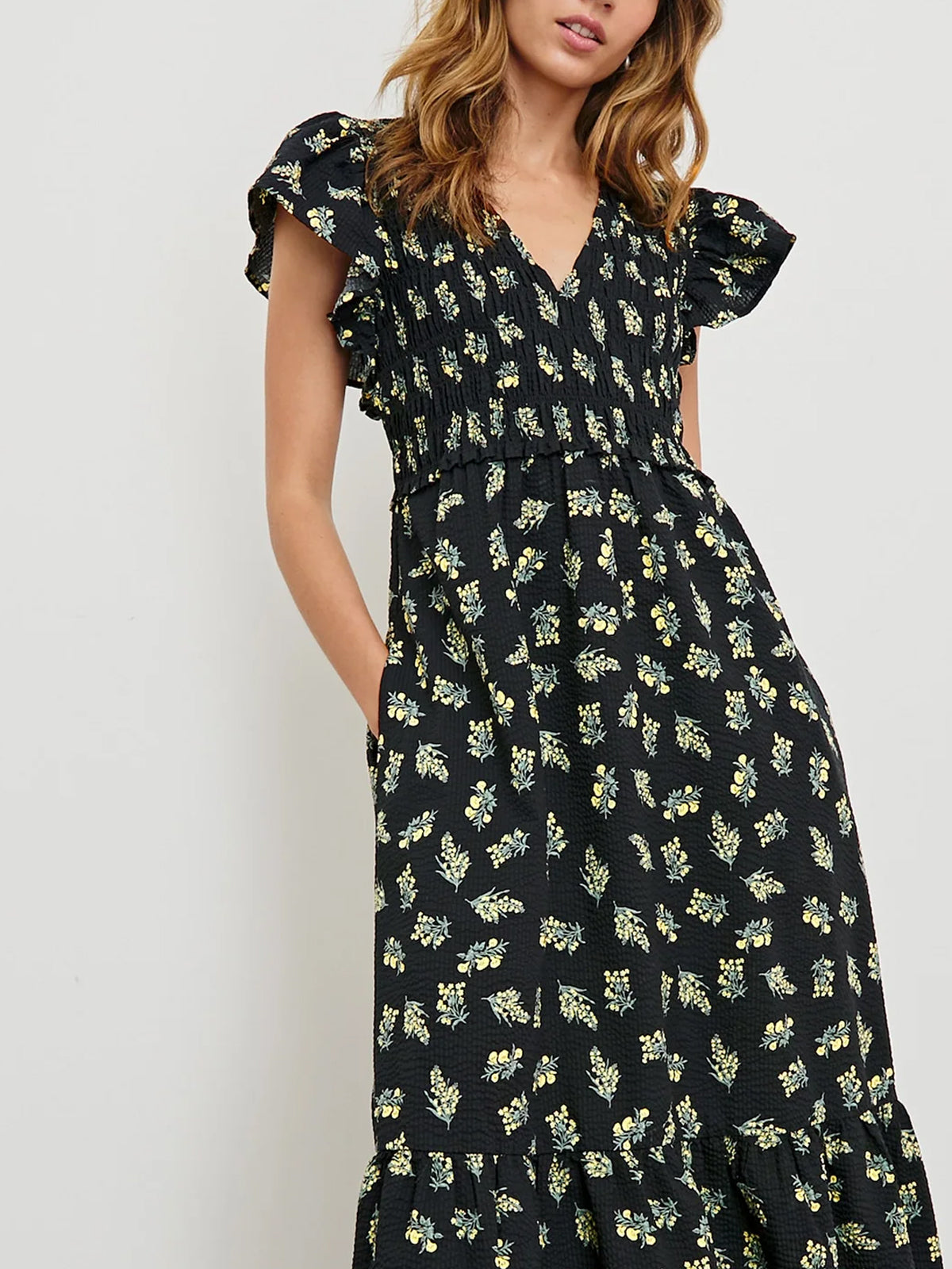 Rails Clementine Dress Dark Amaryllis