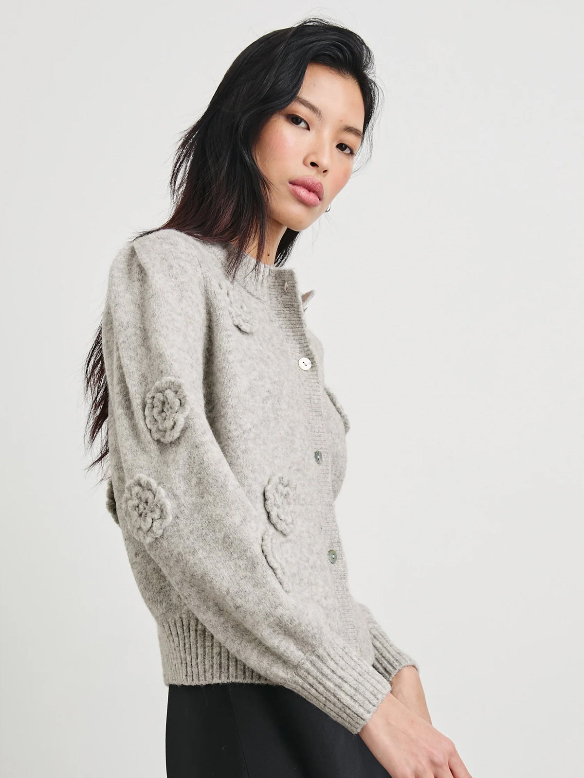 Rails Francesca Cardigan Heather Grey