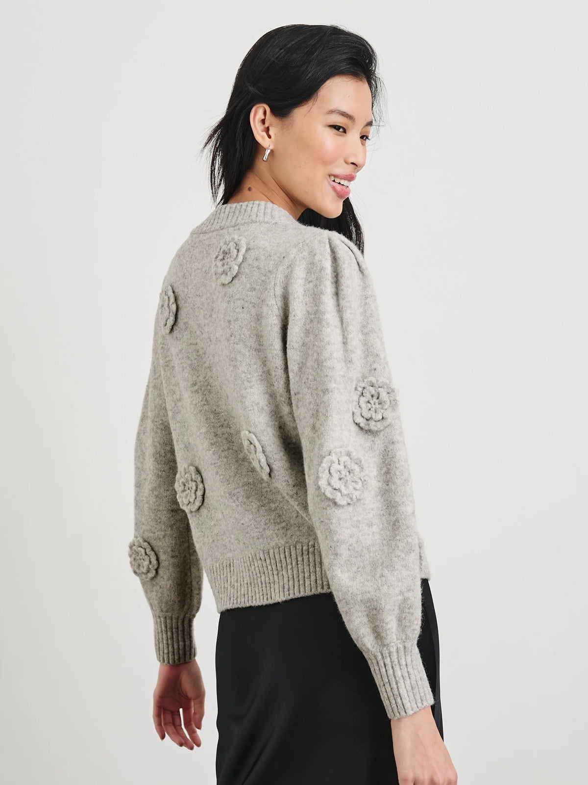 Rails Francesca Cardigan Heather Grey