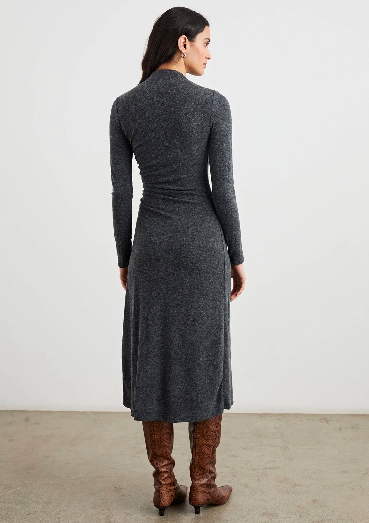 Rails Margaret Dress Charcoal