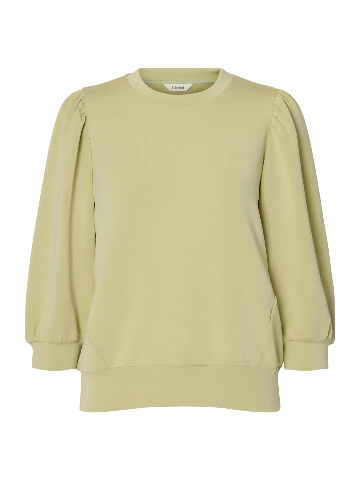 Selected Sweat Top Pale Green