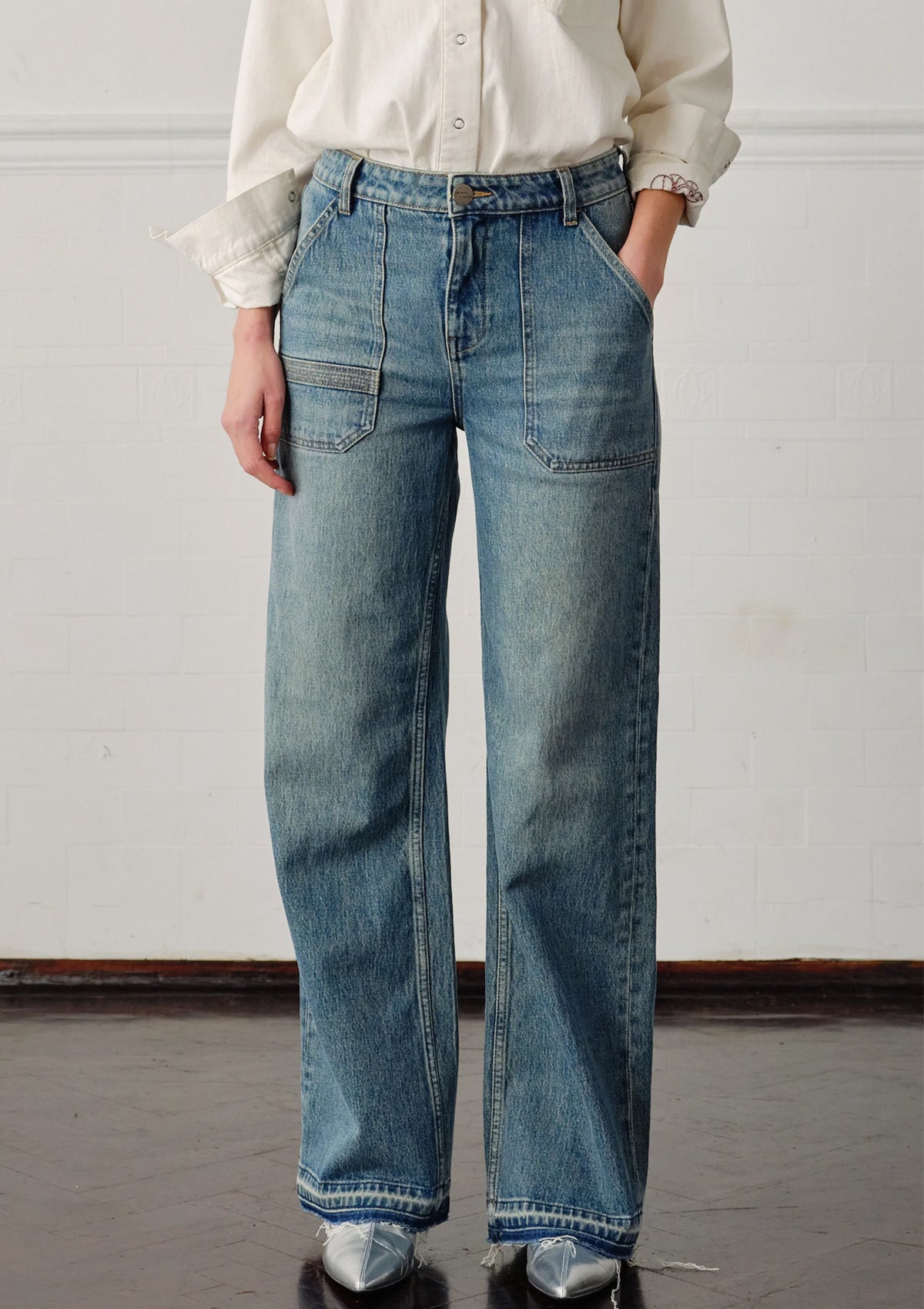 Seventy & Mochi Elodie Full Length Jean Pasadena Vintage