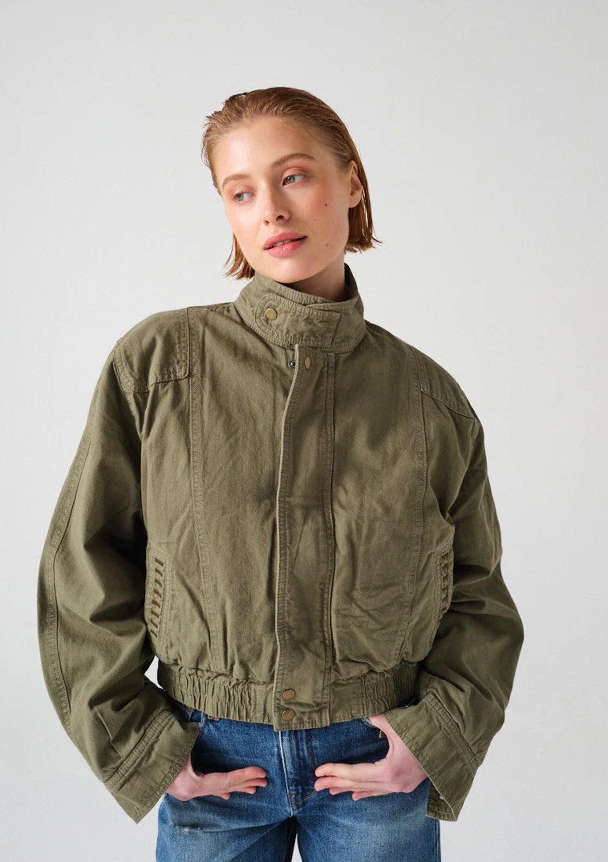 Seventy & Mochi Juno Jacket Khaki