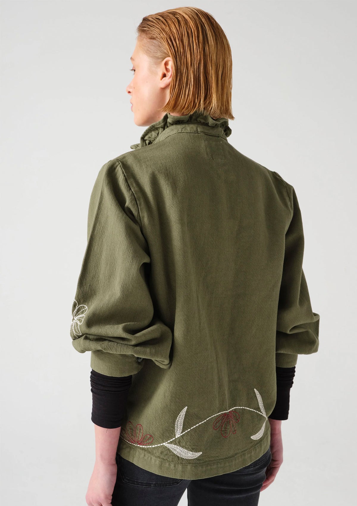 Seventy & Mochi Flor Pablo Jacket Khaki