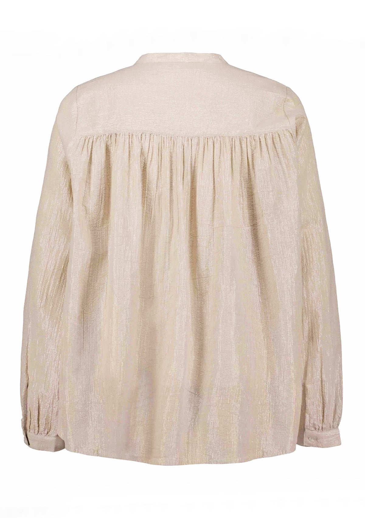 Sofie Schnoor Blush Metallic Blouse