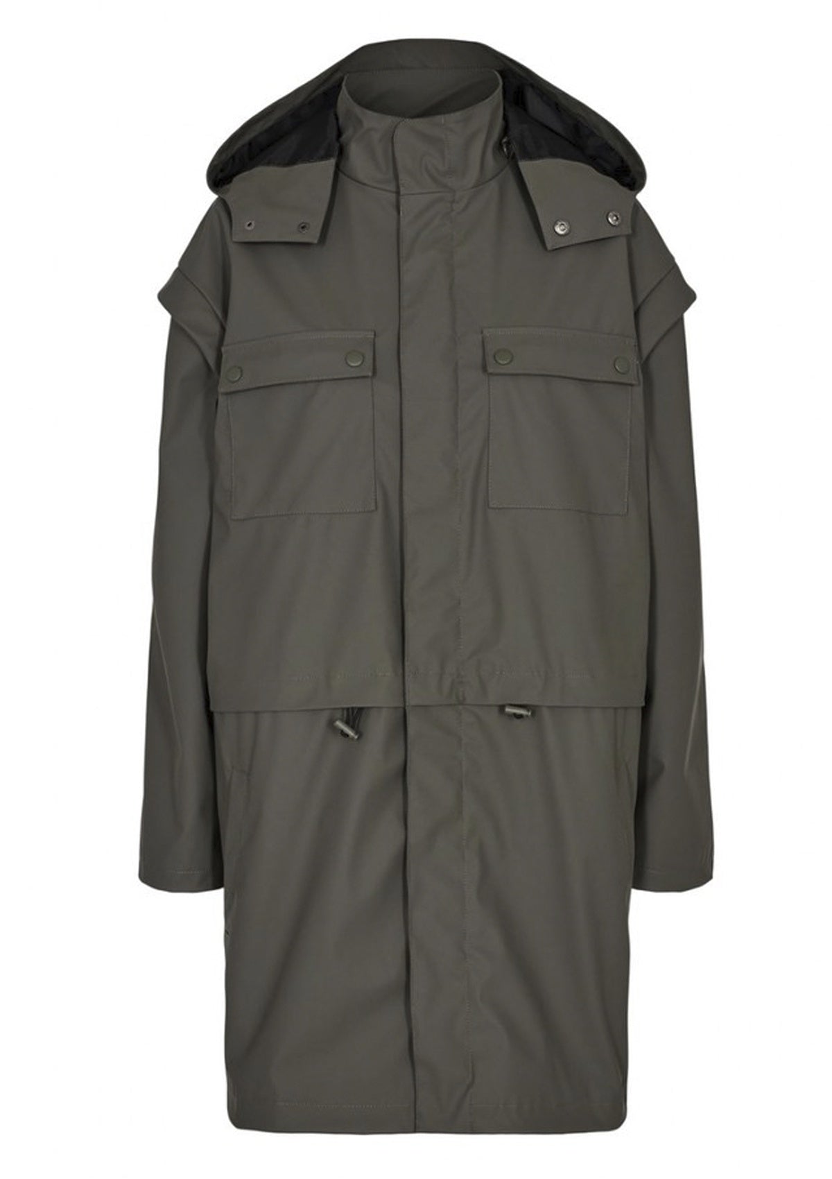 Sofie Schnoor Linni Olive Rain Jacket