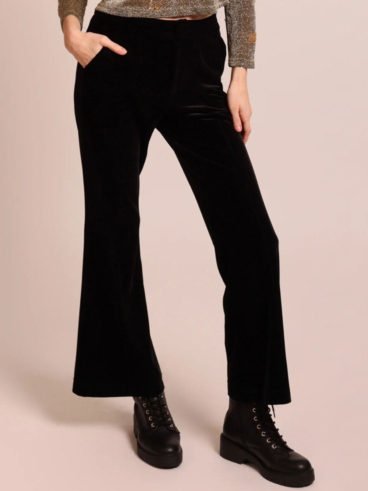 Traffic People No Going Back Ceeci Trousers Black