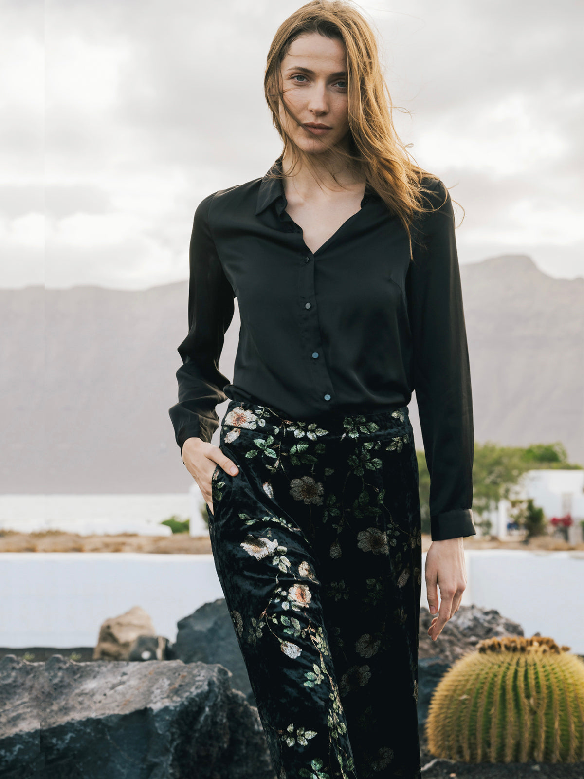 Traffic People Swan Song Edith Trousers Black