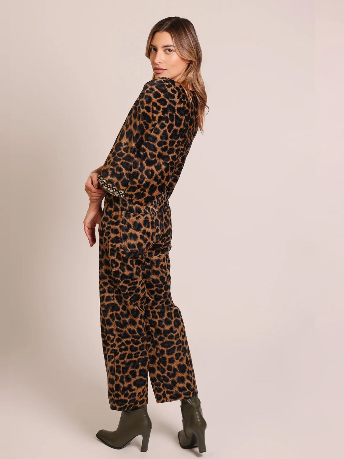 Traffic People Jilly Trousers Leopard