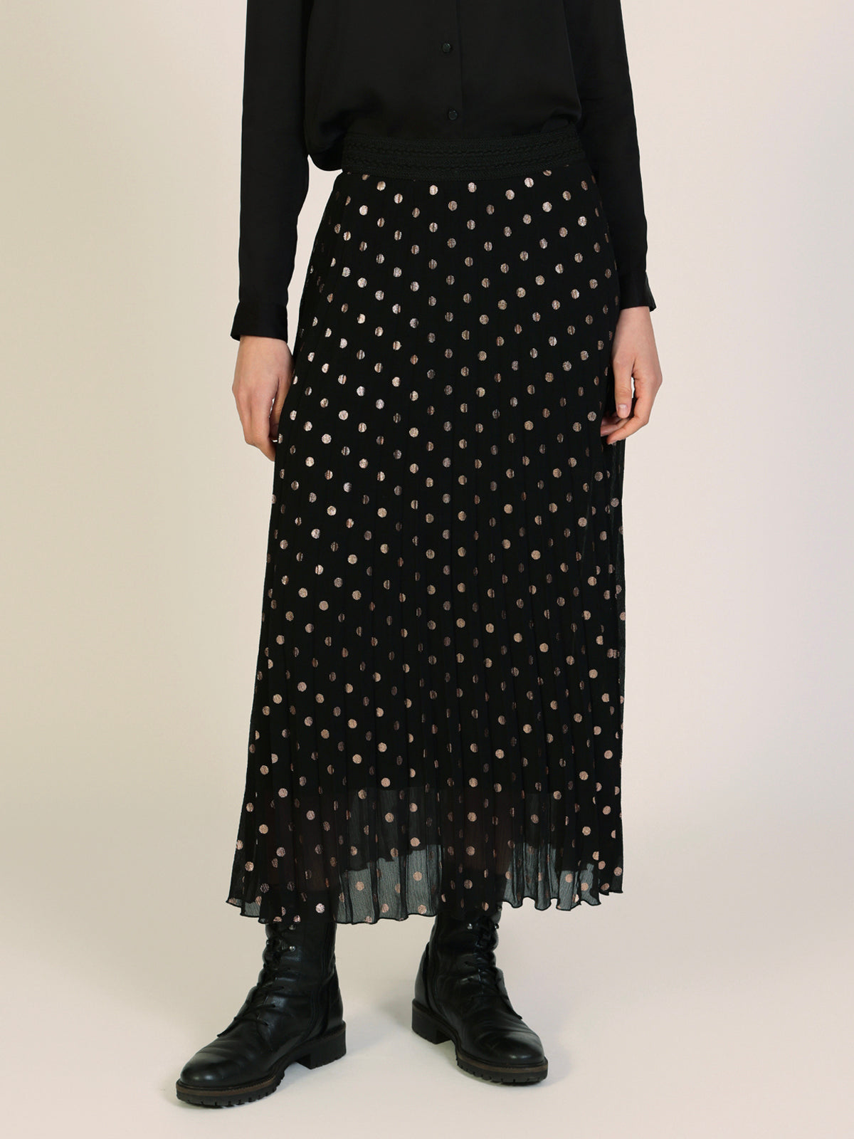 Traffic People Many Moons Hera Skirt Black