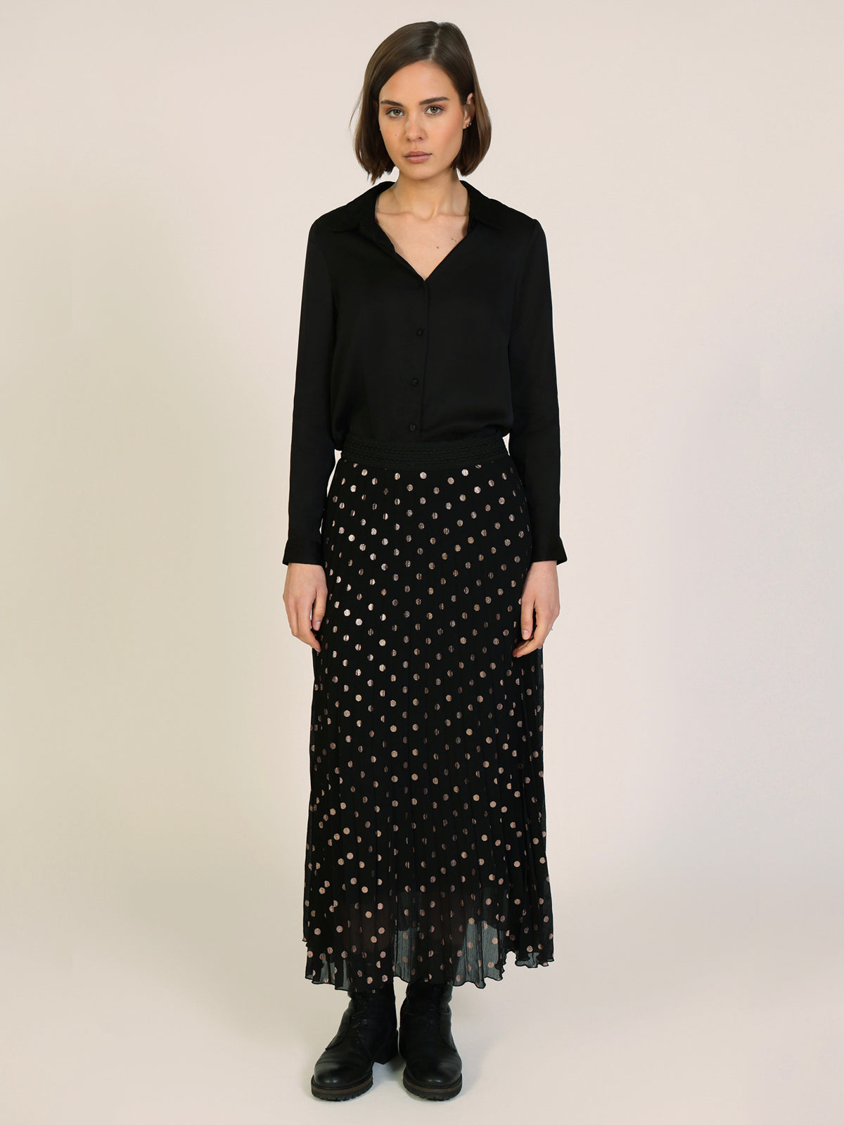 Traffic People Many Moons Hera Skirt Black