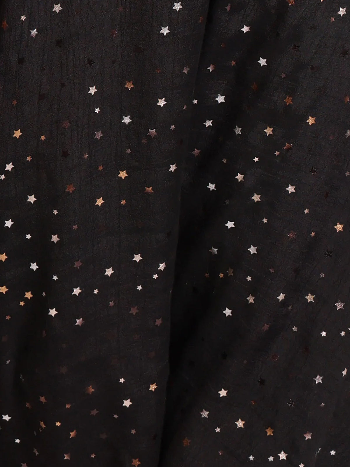 Traffic People Fusion Dress Black Star Print