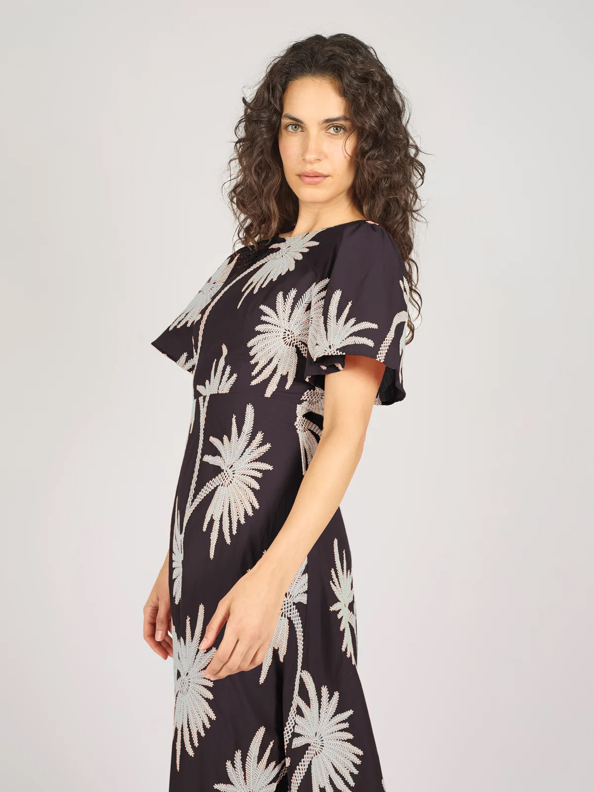 Traffic People Palms Of Promise Rene Dress Black