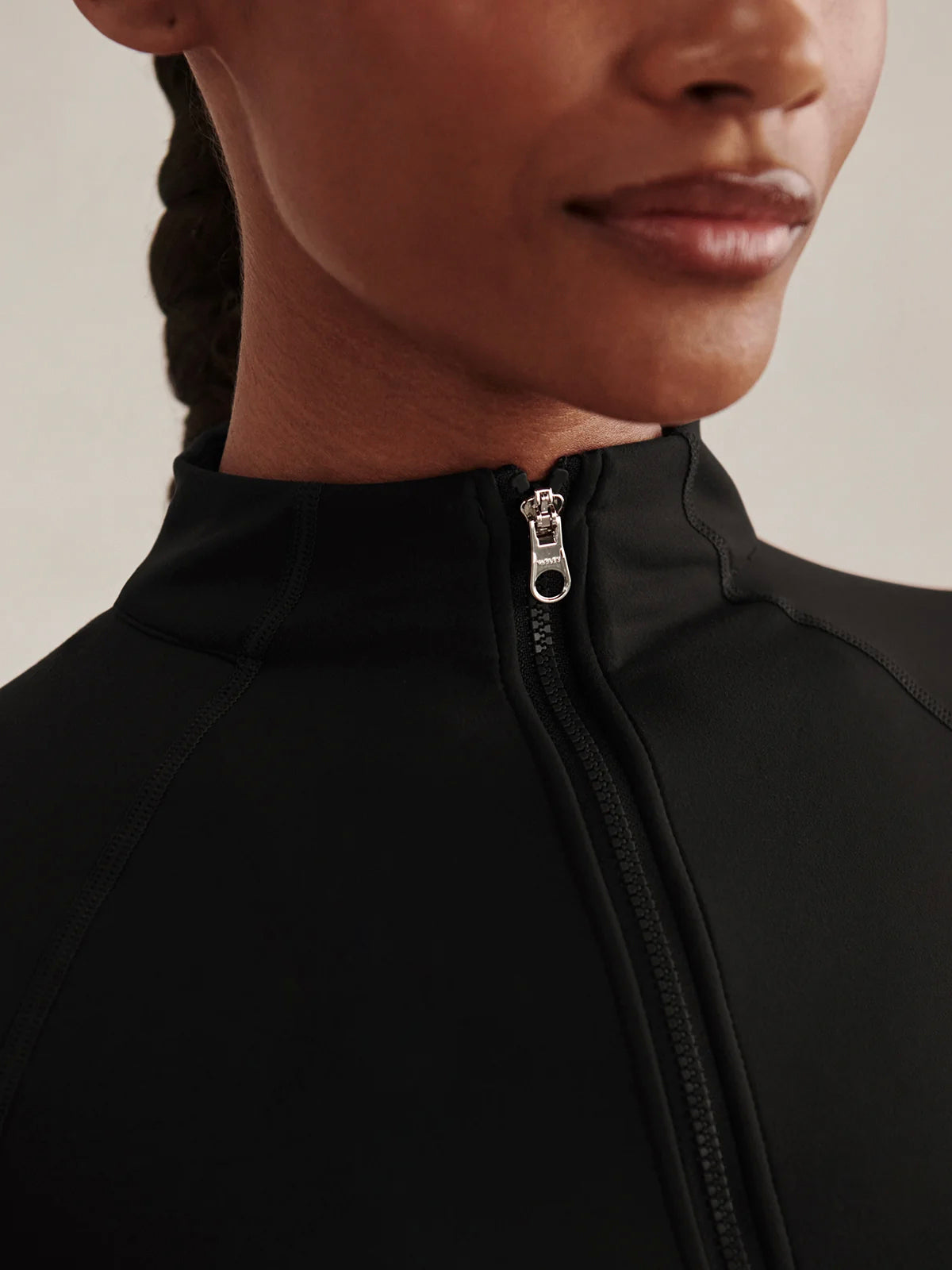 Varley Always Zip Through Sweat Black