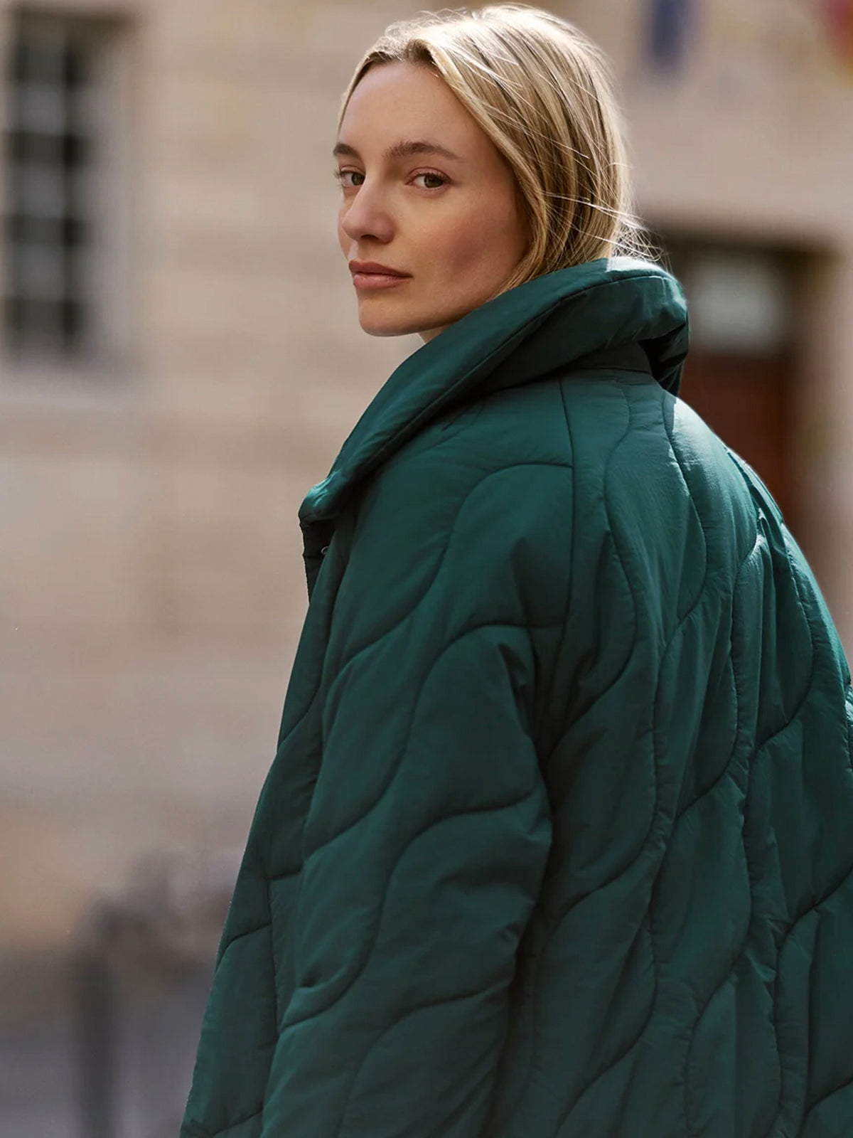 Varley Fabia Quilted Jacket Ponderosa Pine