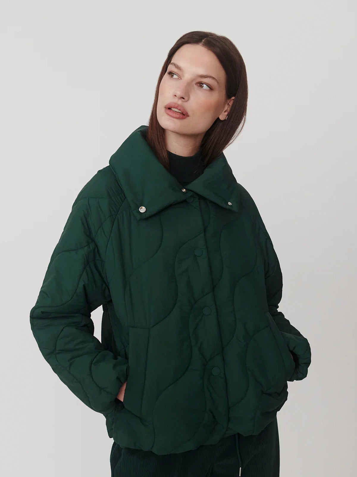 Varley Fabia Quilted Jacket Ponderosa Pine
