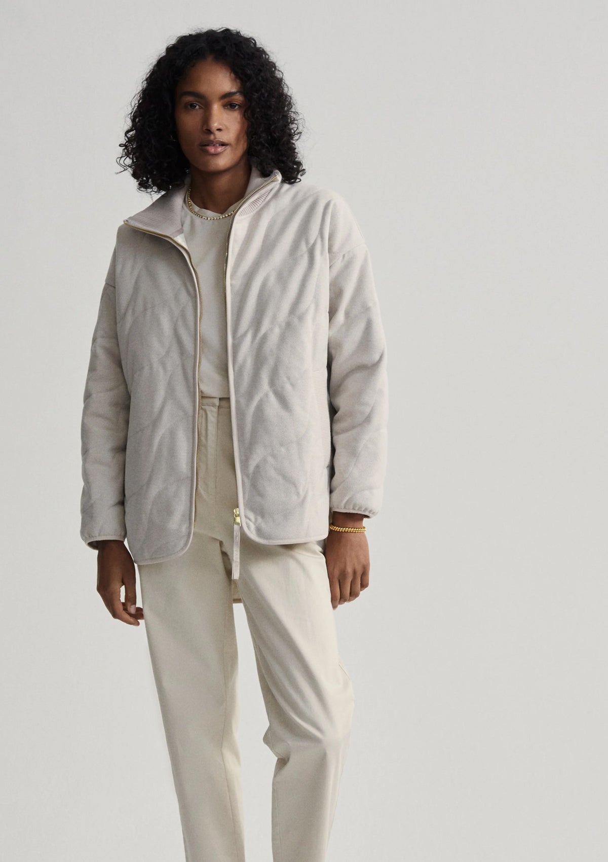 Varley Libby Plush Quilt Jacket