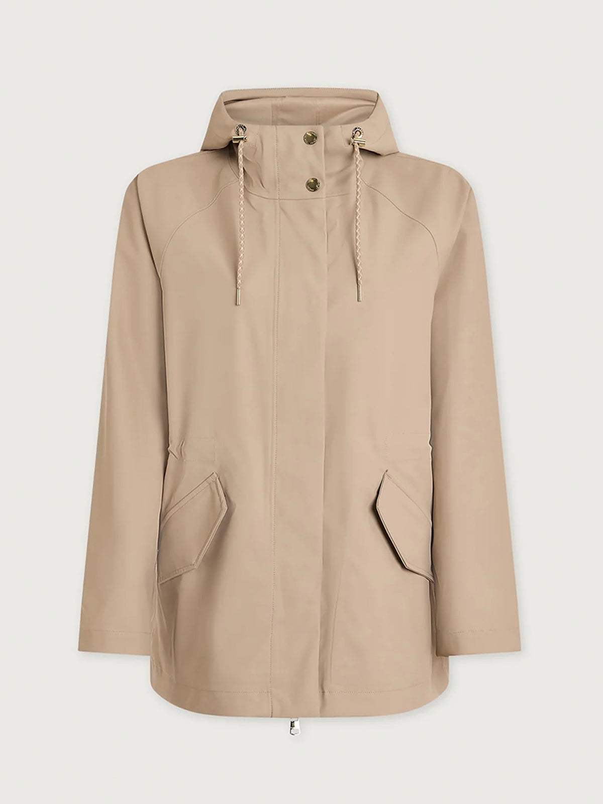 Varley Orlen Short Rain Jacket Light Taupe