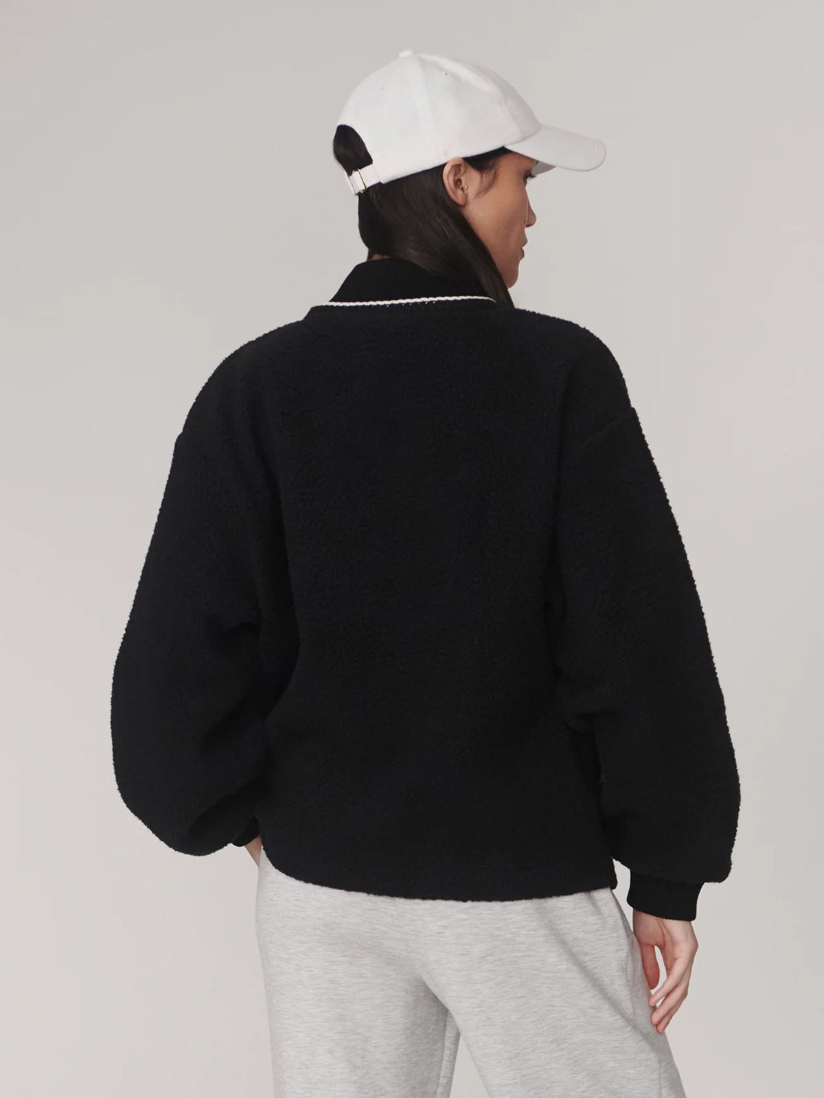 Varley Rochell Fleece Jacket Black