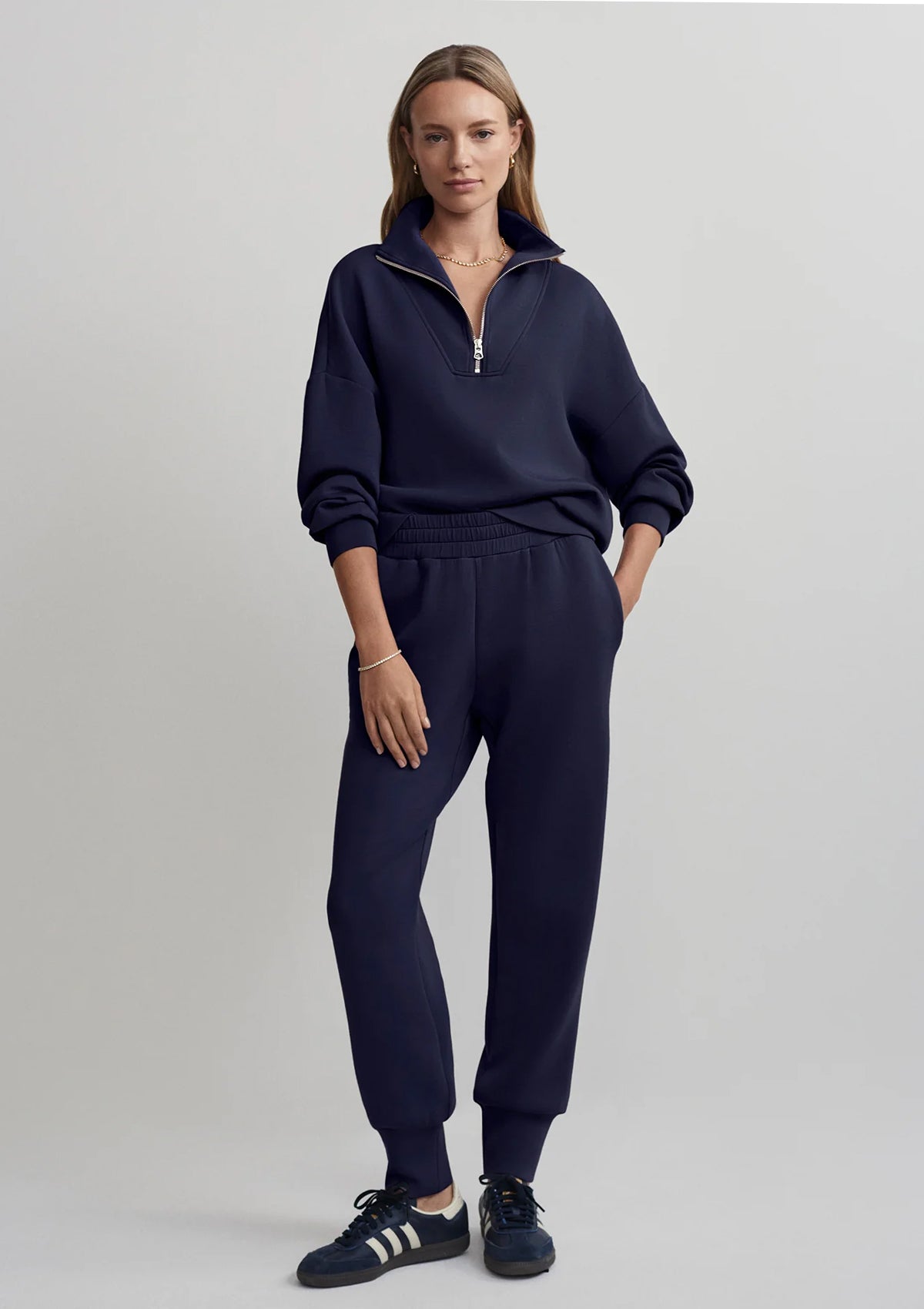 Varley Slim Cuff Pant 25 Blue Nights