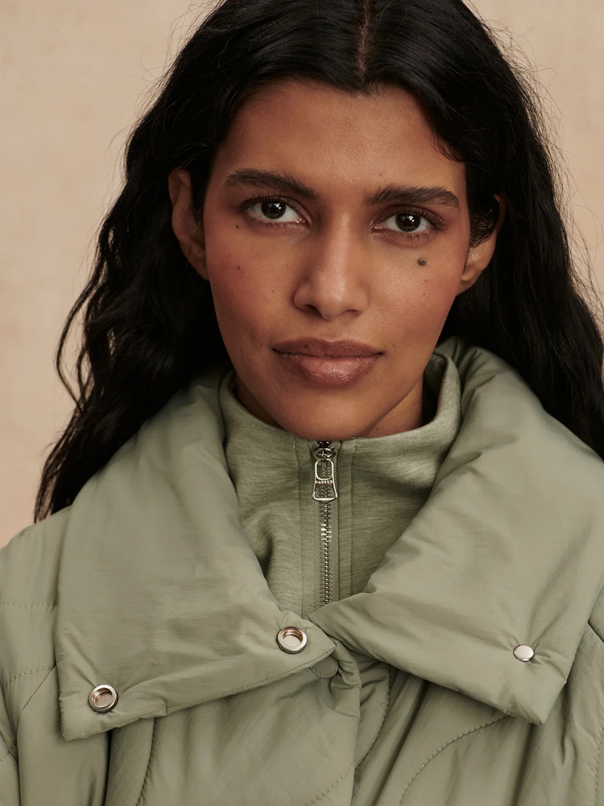 Varley Fabia Quilted Jacket Shadow