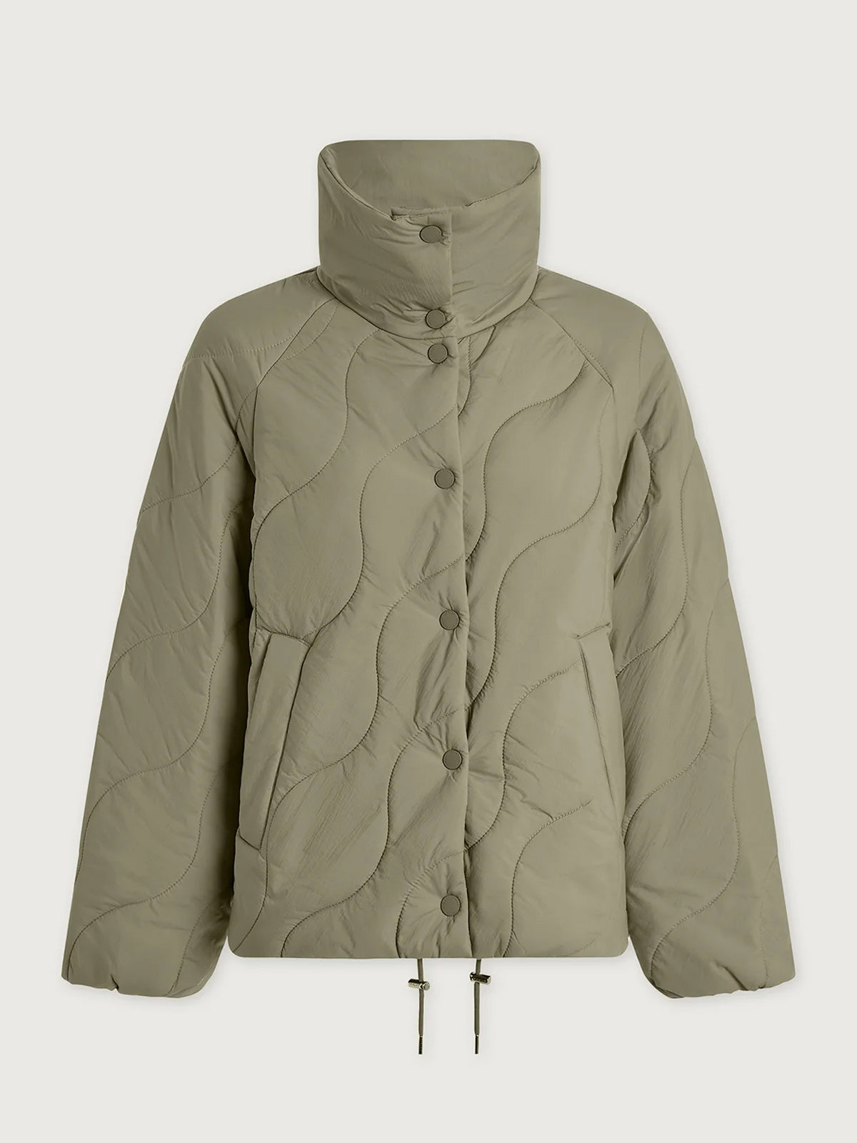 Varley Fabia Quilted Jacket Shadow