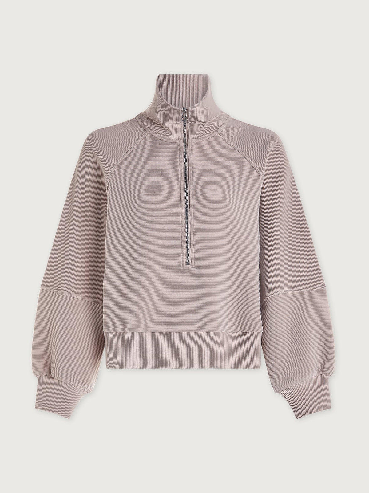 Varley Milano Half Zip Sweat Shadow Grey