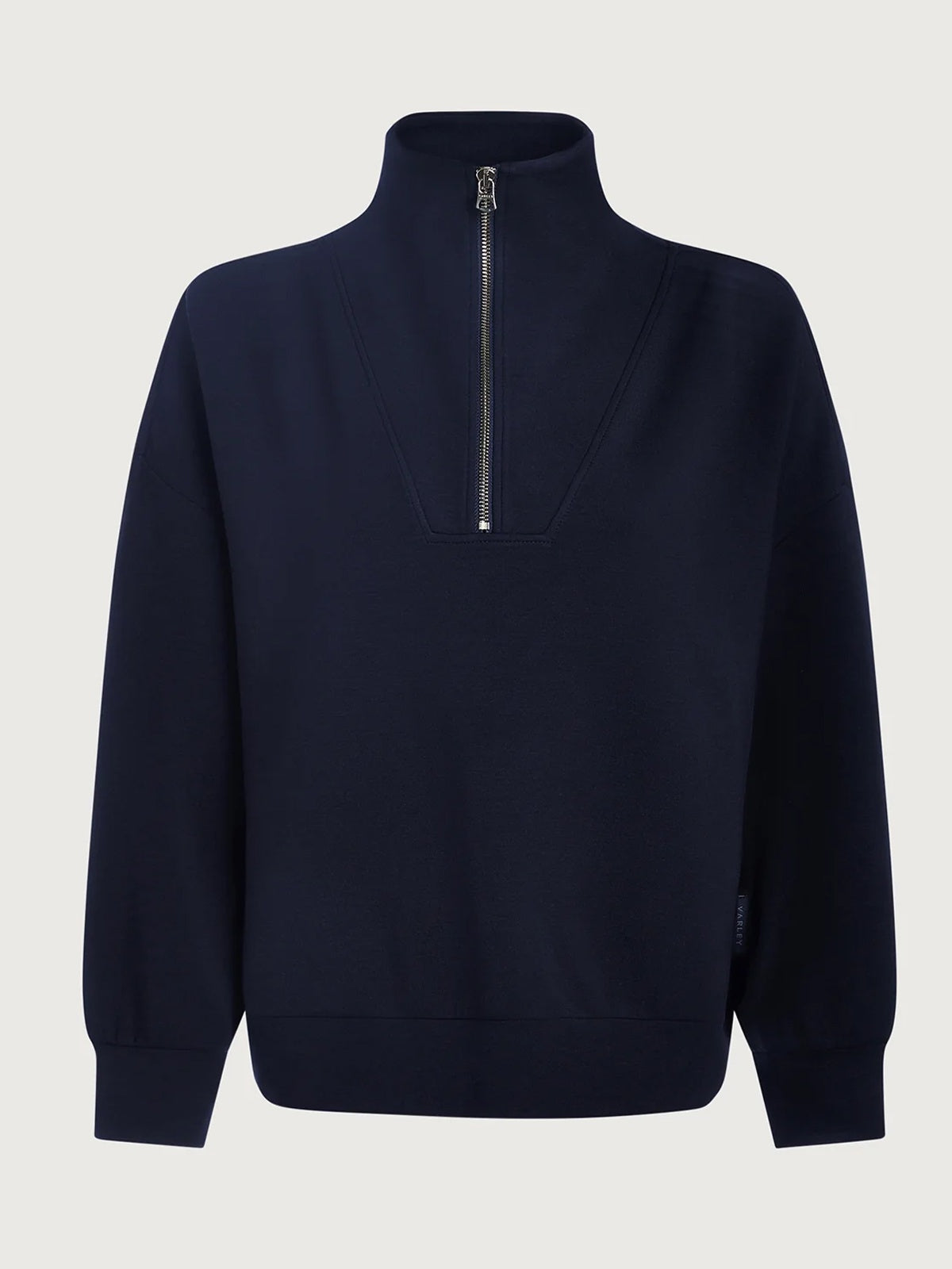 Varley Hawley Half Zip Sweat Navy