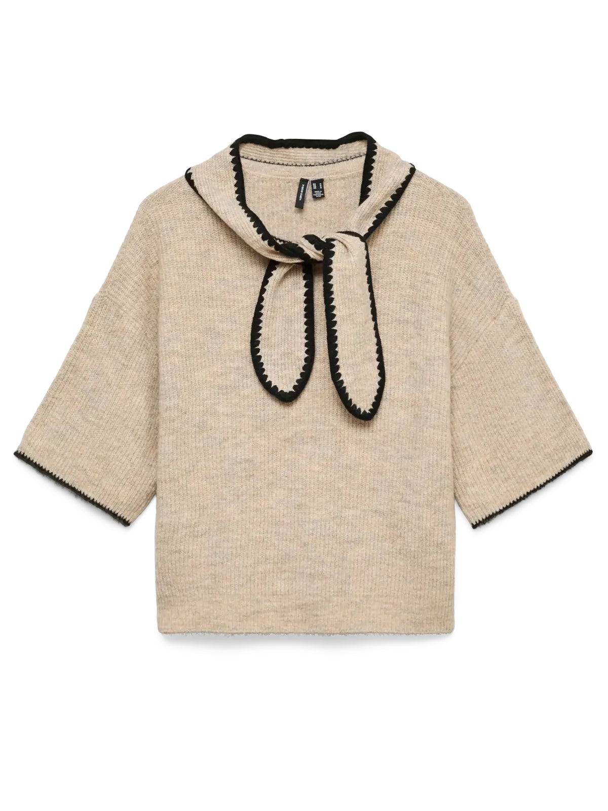 Anna Scarf Pullover Natural