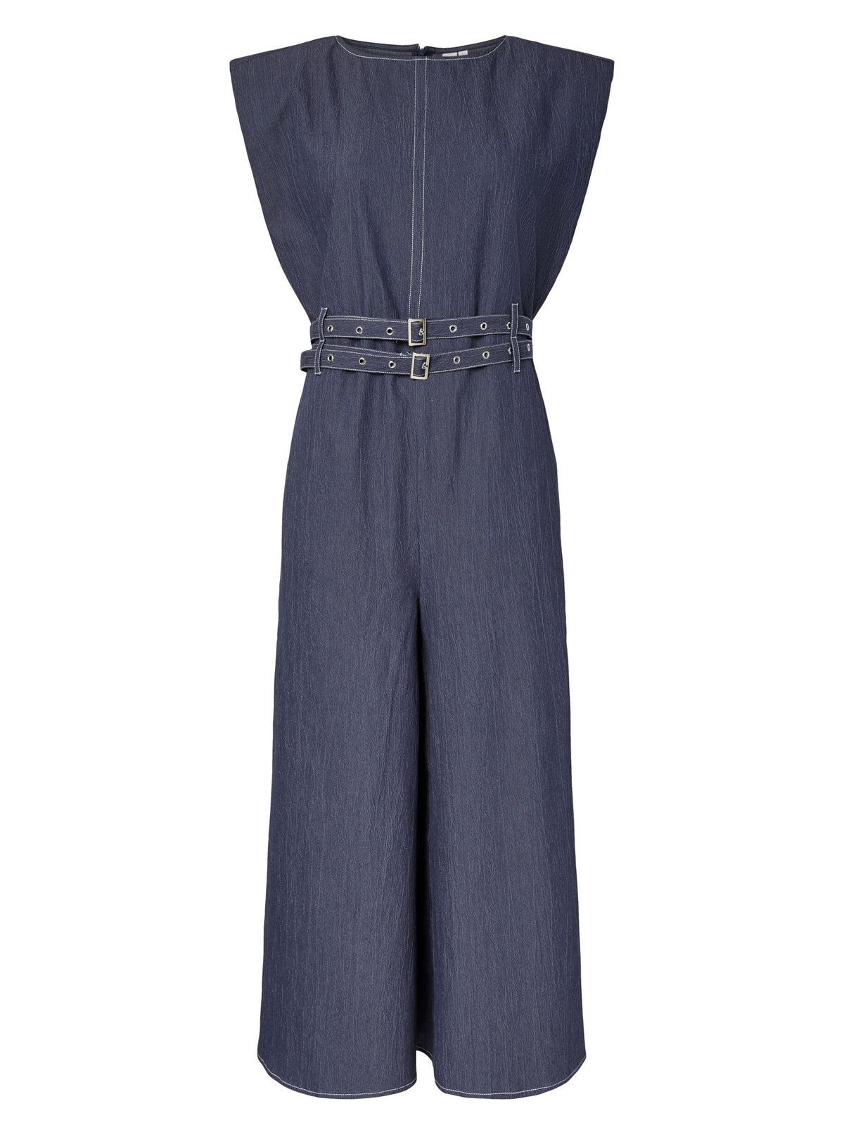 Beeba Ankle Jumpsuit Sea Blue