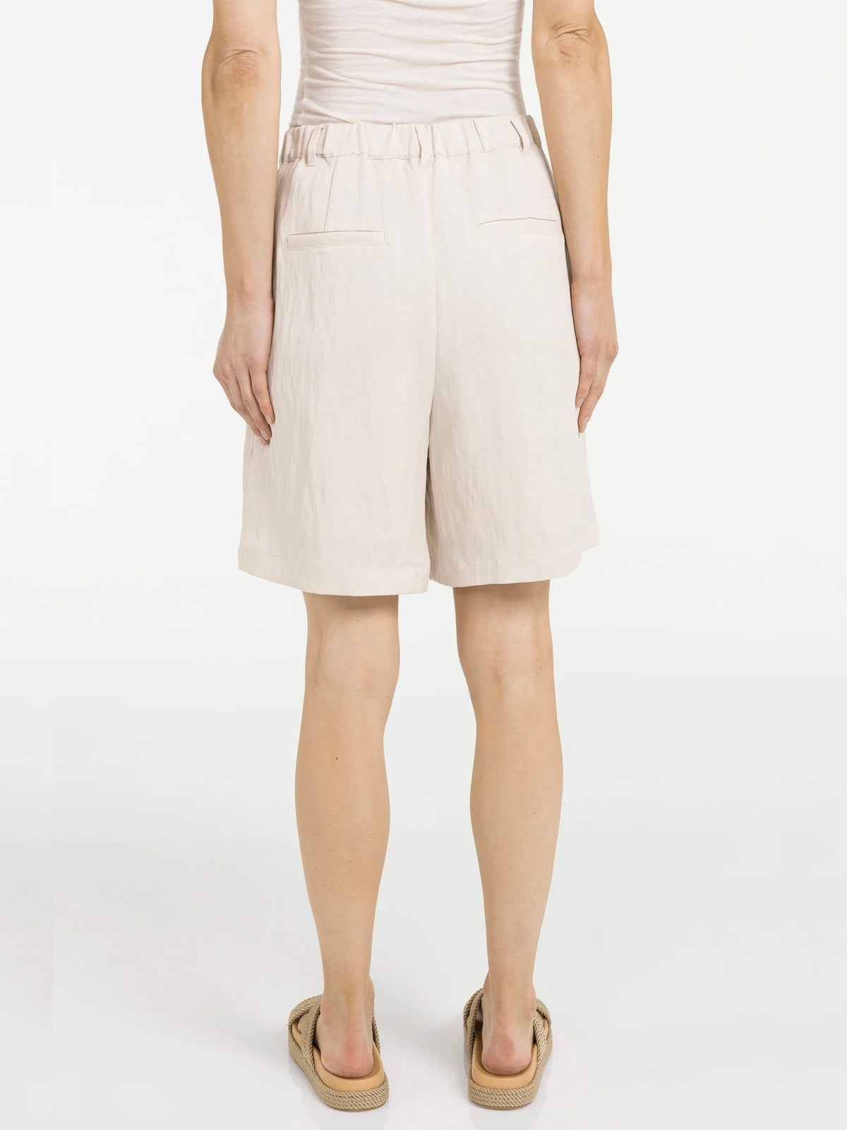 YAYA Woven Longer Length Bermuda Shorts
