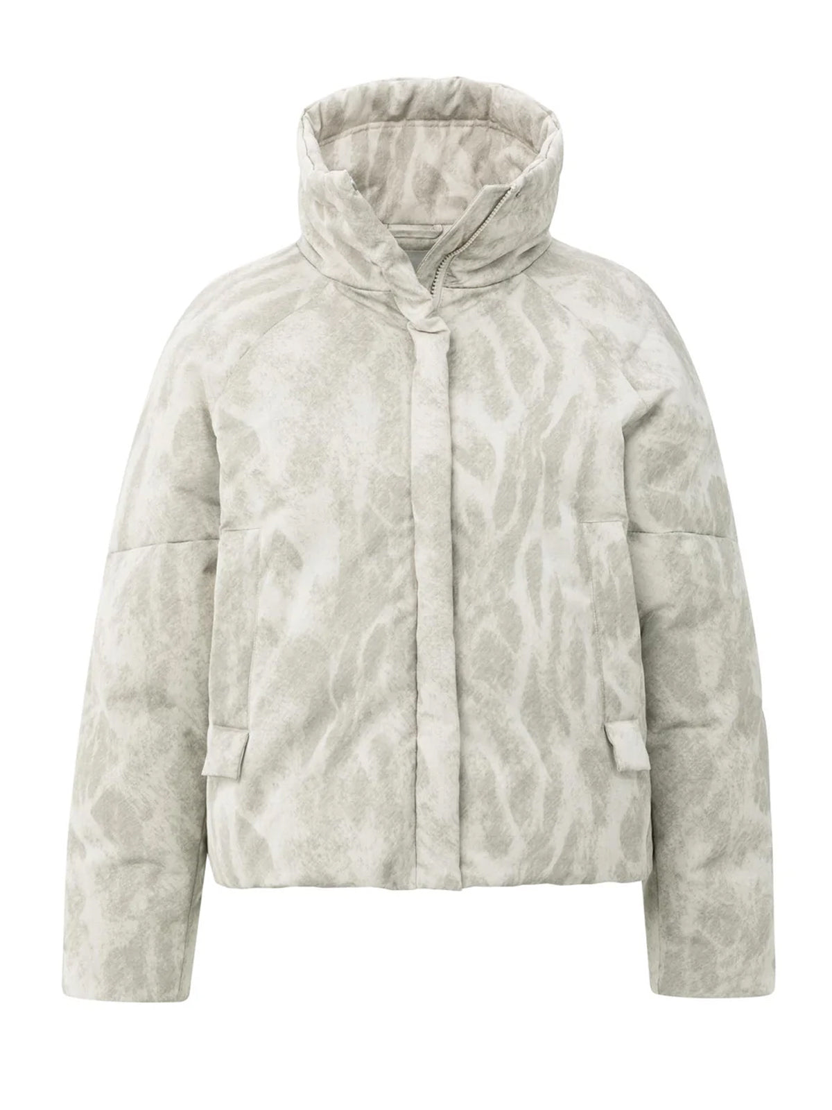 YAYA Padded Jacket With Abstract All Over Print