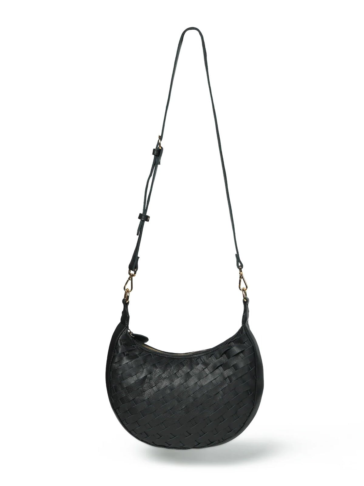 Bell & Fox Robyn Hand Woven Cross Body Bag Black - Glebe Fashion